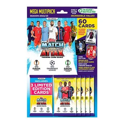 Topps UEFA Şampiyonlar Ligi 22/23 Sezonu Match Attax Ekonomik Multipaket 