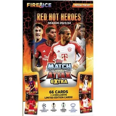 Topps Match Attax 23/24 Extra Mega Tin 1 Ve 2 
